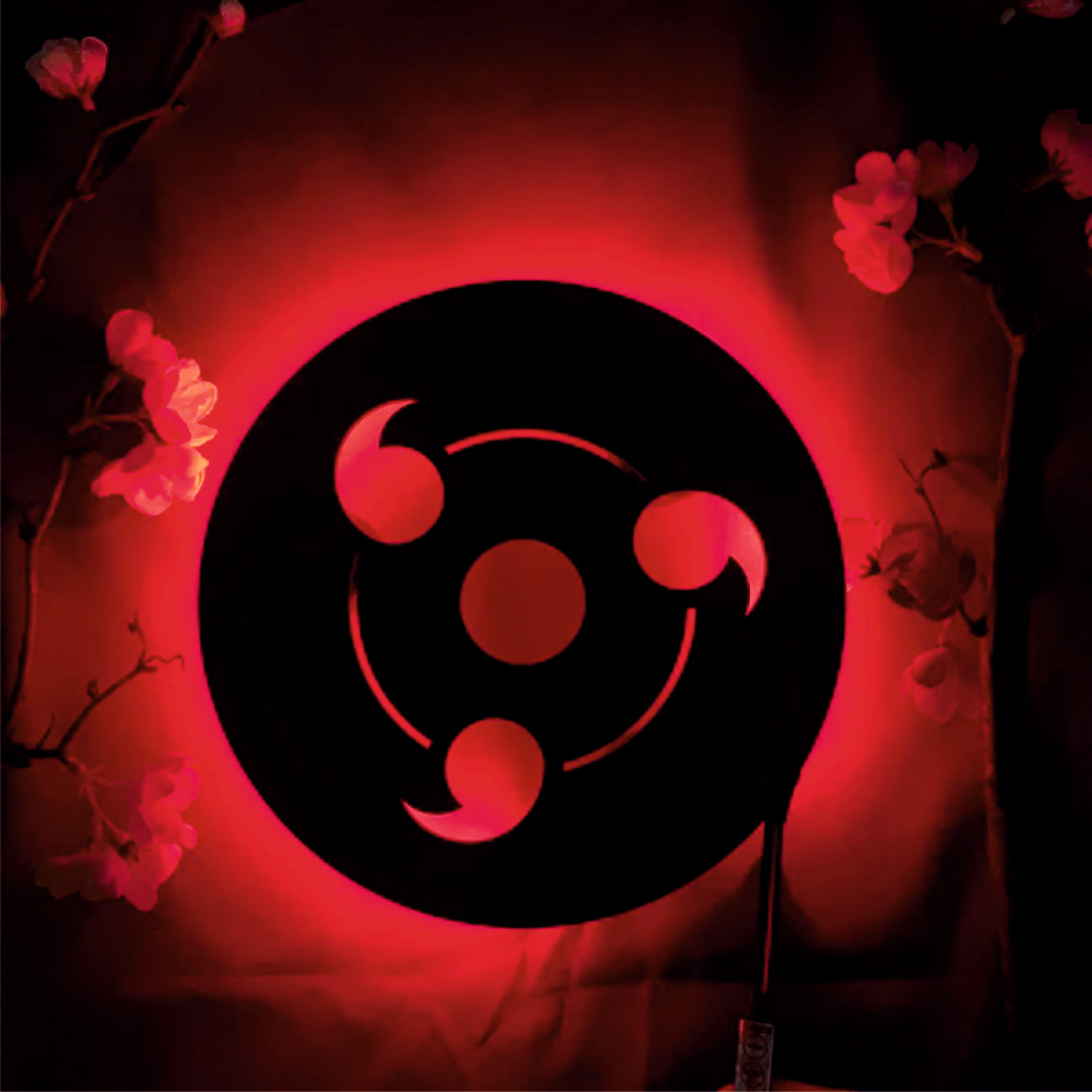 Sharingan Backlit Wall Art