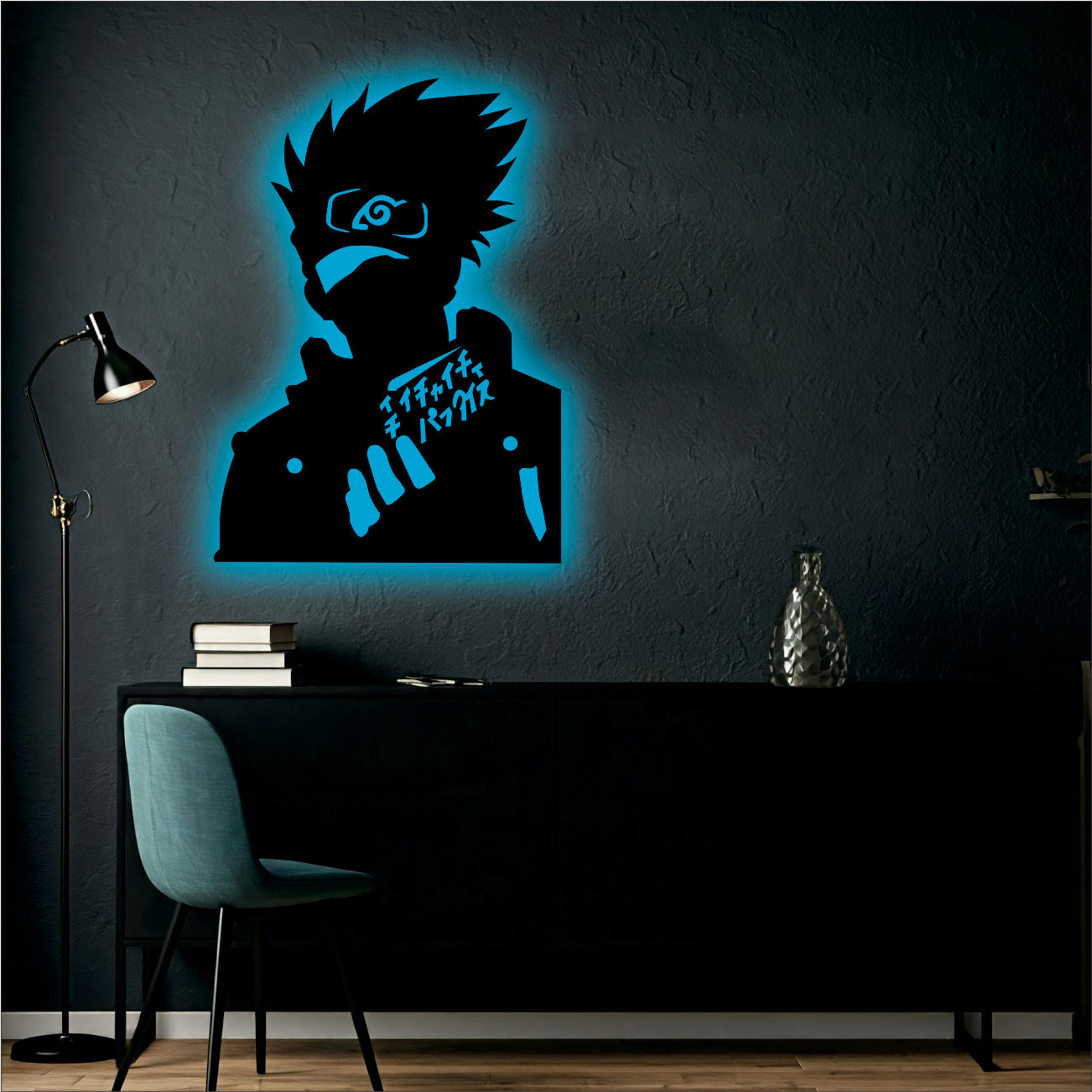 Kakashi Backlit wall Art