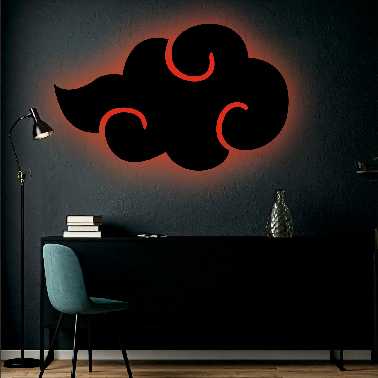 Akatsuki Cloud Backlit Wall Art