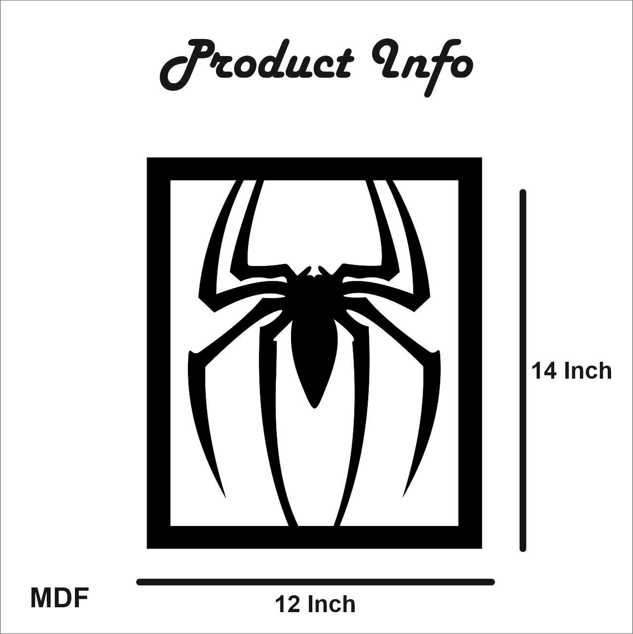 Spiderman Logo Backlit Wall Decor