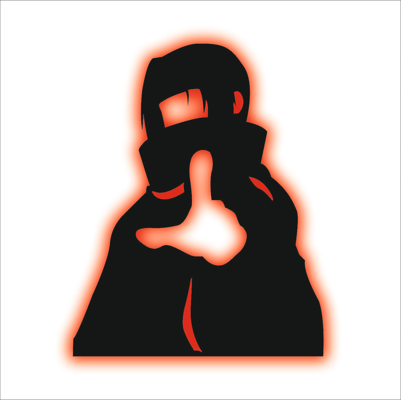 Itachi Backlit Wall Art