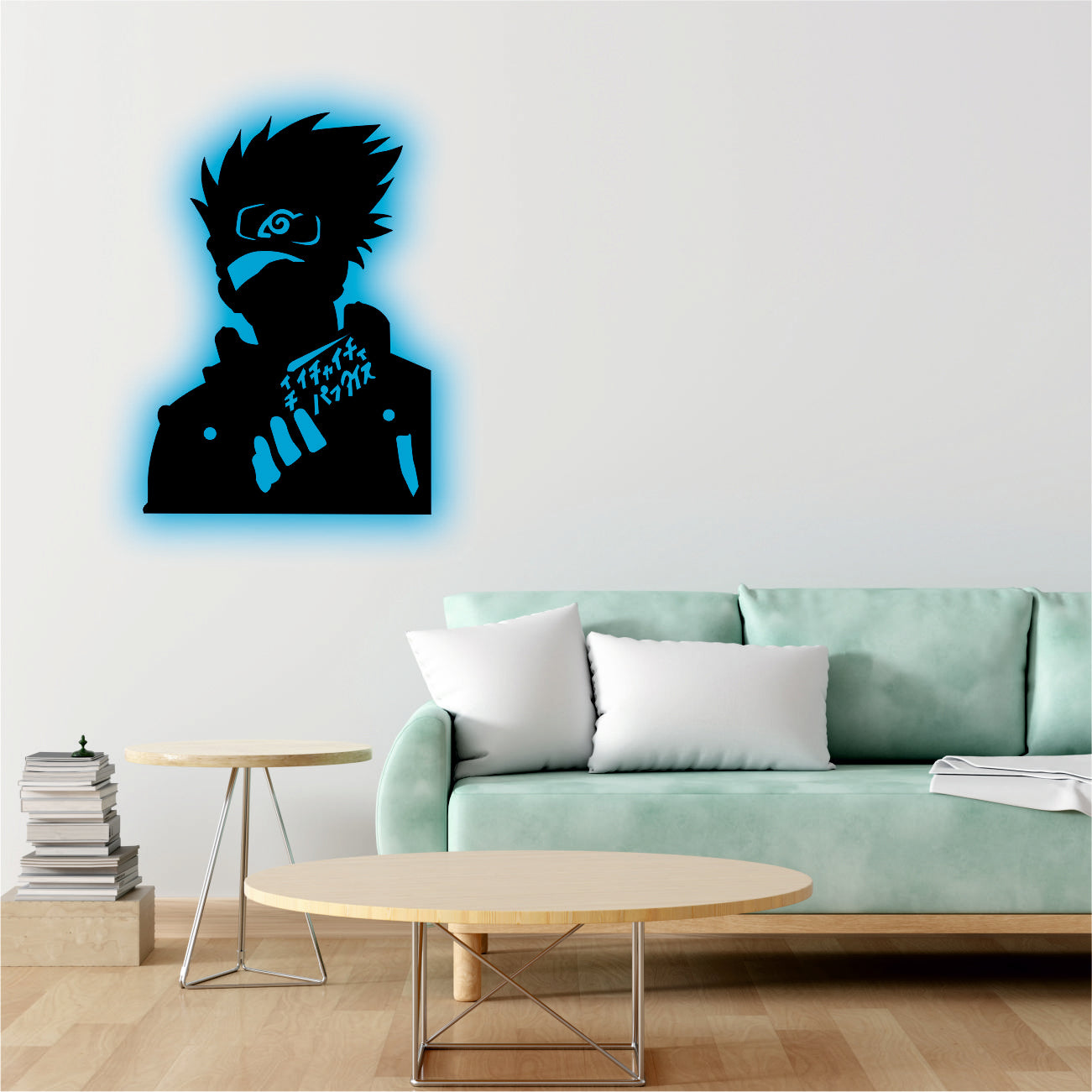 Kakashi Backlit wall Art