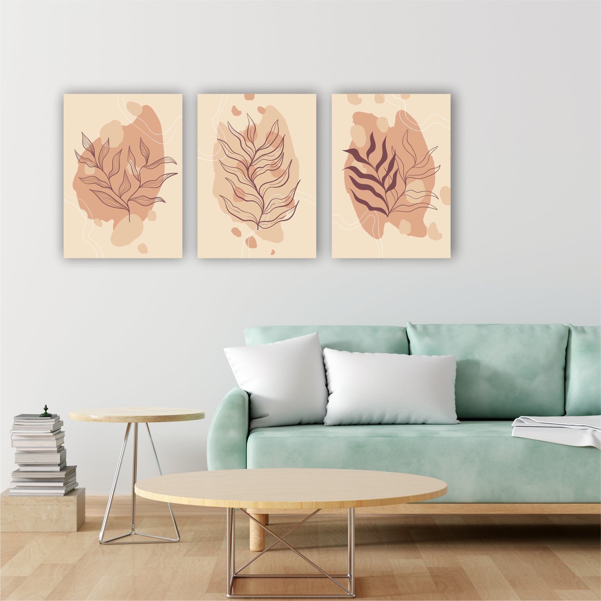 Pack Of 3 Multicolor Boho Flaunt Printed Wall Decor For Any Space