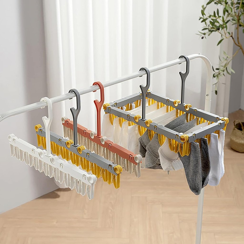 Foldable Cloth Dryer Hanger Home Improvemen