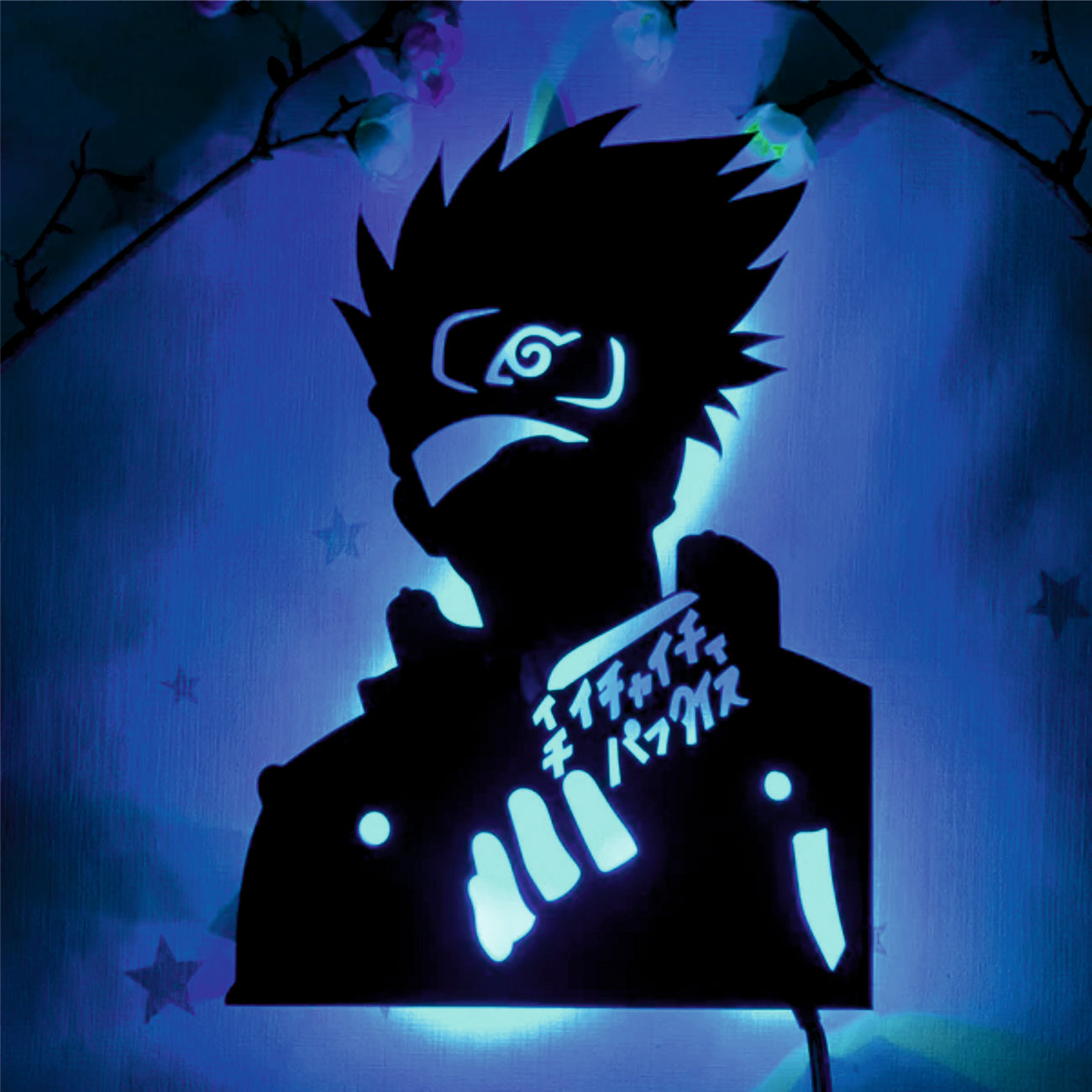 Kakashi Backlit wall Art
