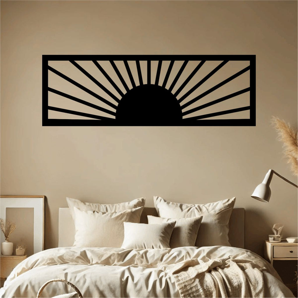 Wooden Sunrise Design Wall Art | For Wall Decoration