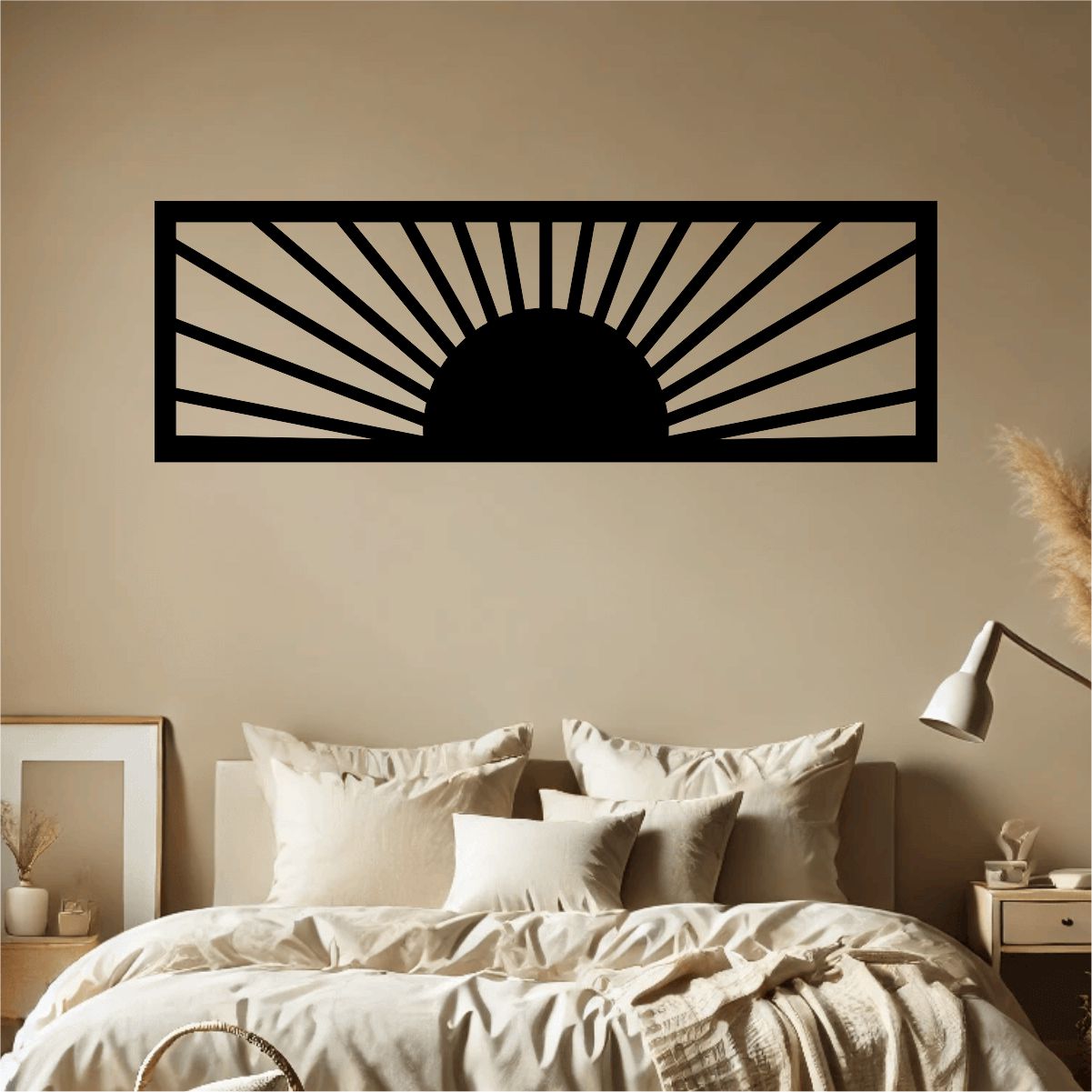 Wooden Sunrise Design Wall Art | For Wall Decoration