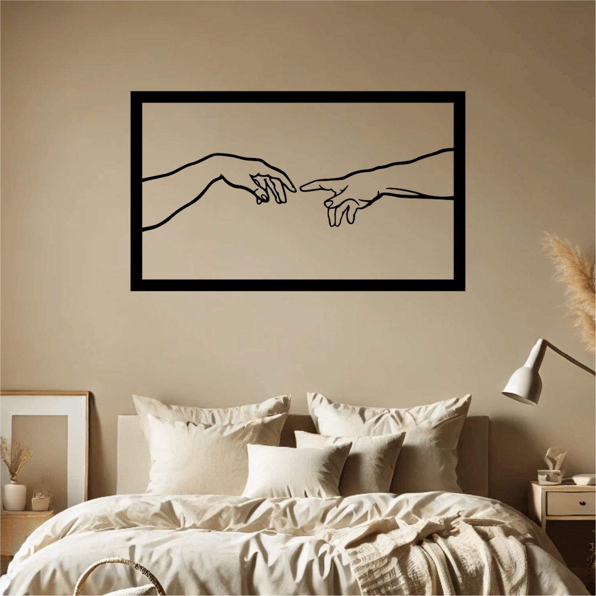 Wooden Hand Sign Design Wall Art | For Wall Decoration