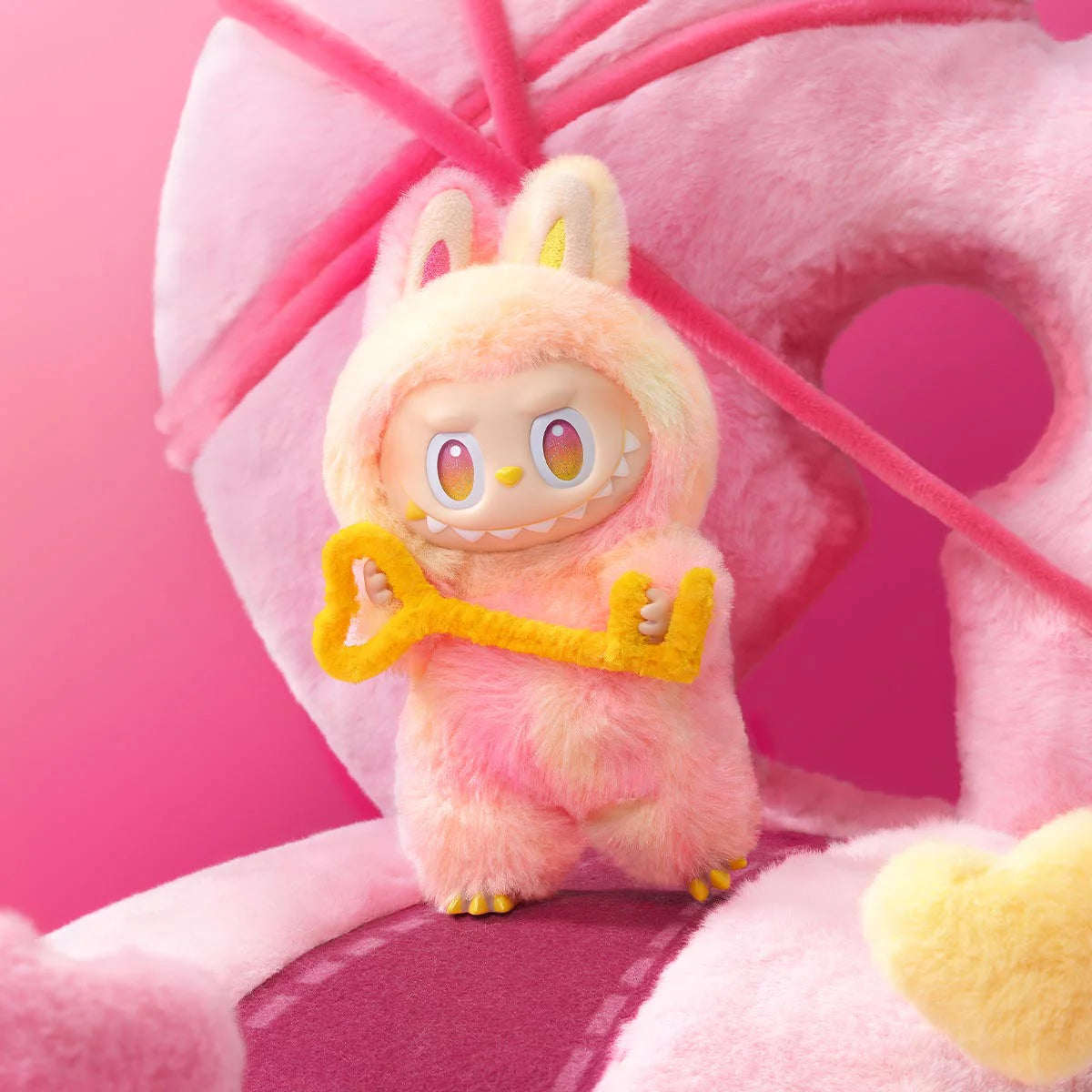 Labubu Doll Big Into Energy Plush Blind Box Vinyl Figures ( Pack Of 1 )