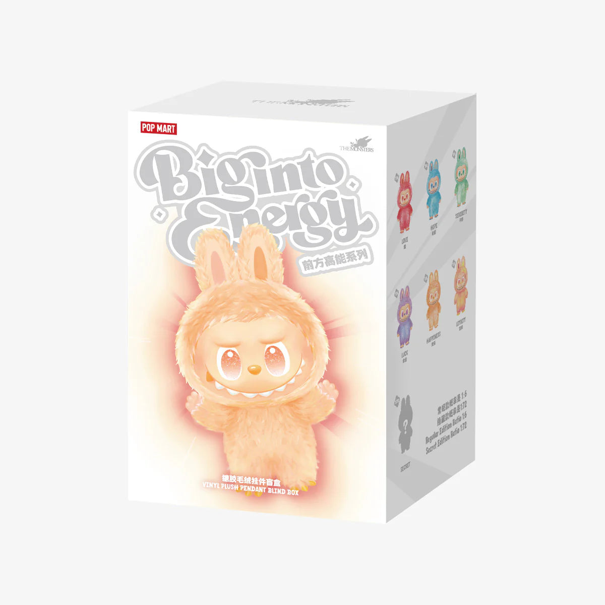 Labubu Doll Big Into Energy Plush Blind Box Vinyl Figures ( Pack Of 1 )