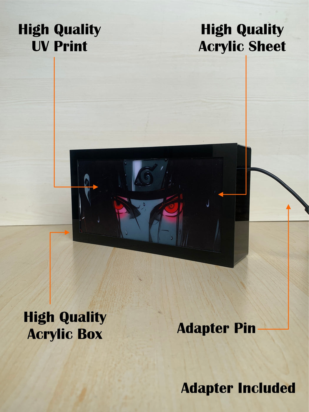 Itachi Light Box UV Anime