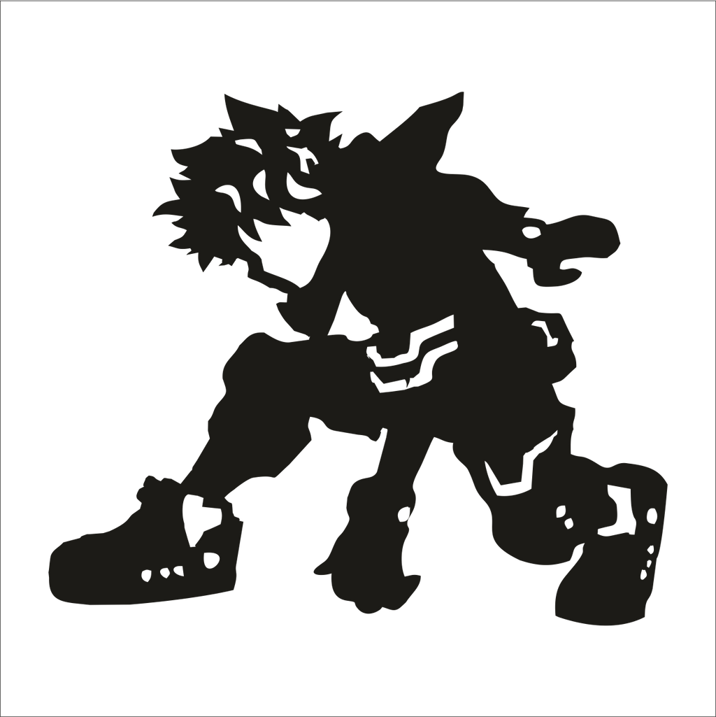 Izuku Midoriya Engineered Wood Green Anime Themed Wall Hanging