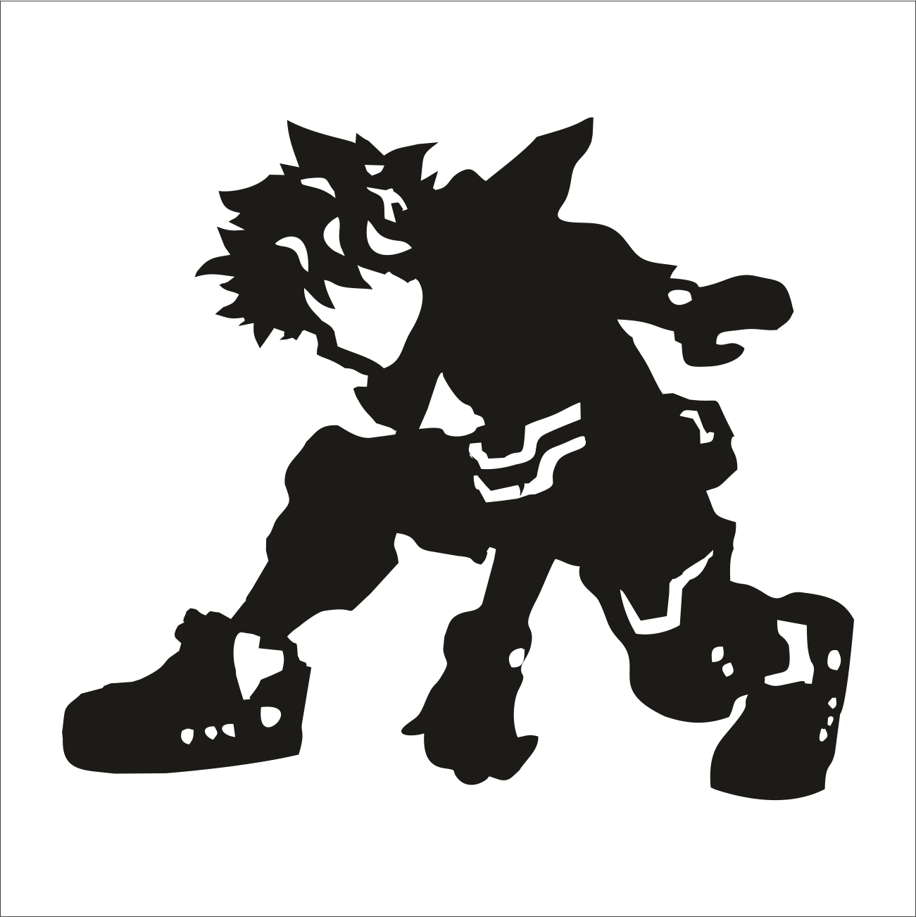 Izuku Midoriya Engineered Wood Green Anime Themed Wall Hanging