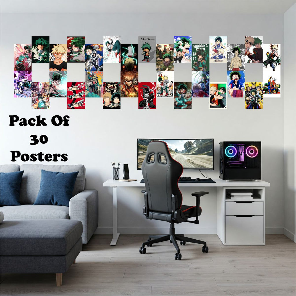 My Hero Academia Poster A6 Size  Pack of 30