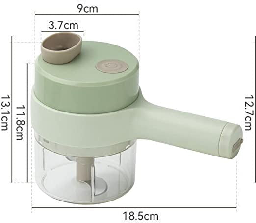 4 in 1 Handheld Electric Vegetable Cutter