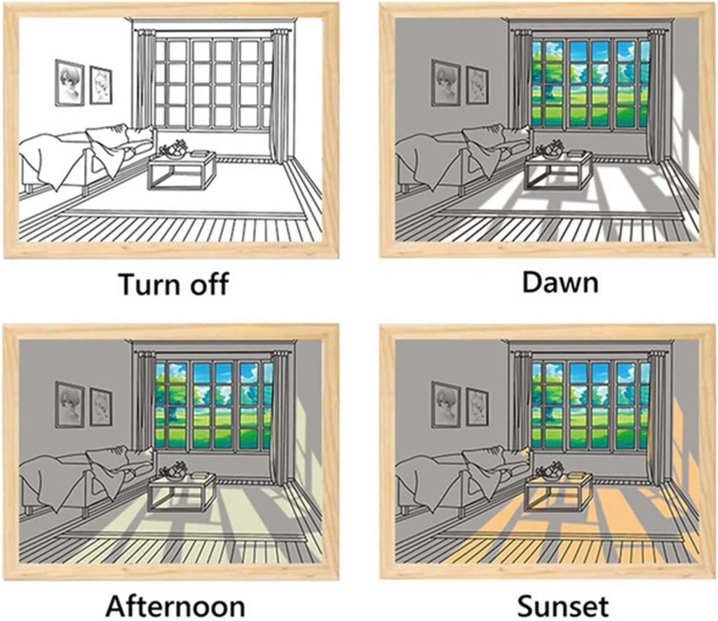 Light Painting Decoration Frame