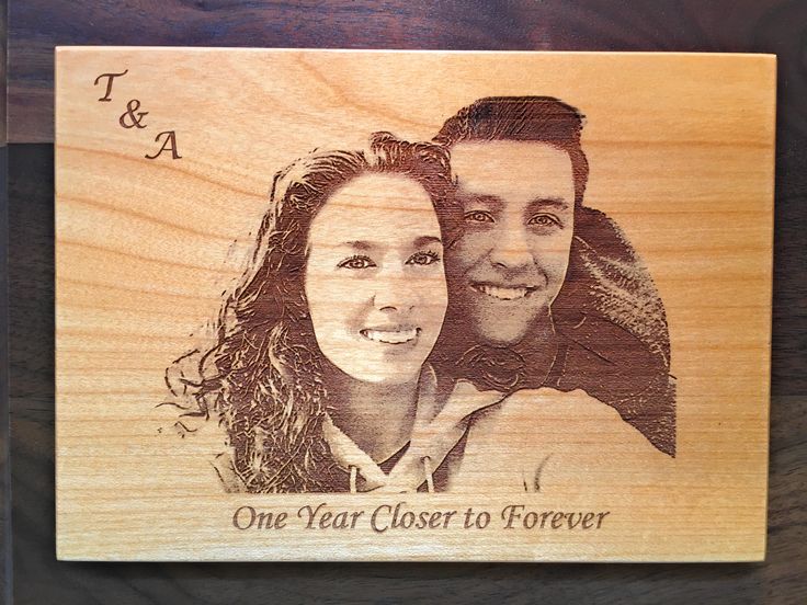 Wooden Engraved Mdf Photo Frame Small Personalised Item For Any Space