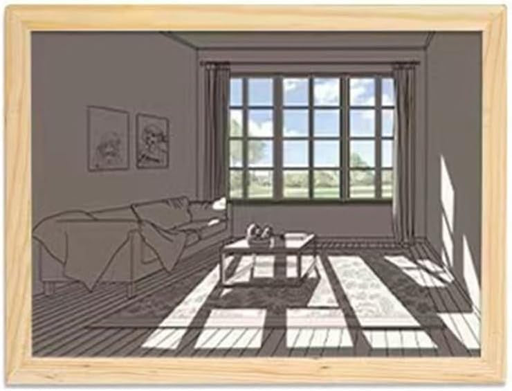Light Painting Decoration Frame
