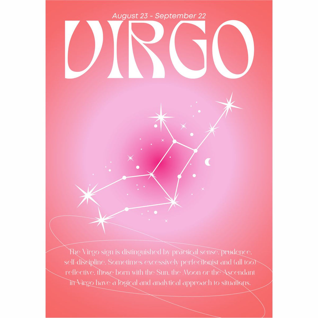 Virgo Zodiac Sign Photo Frame | For Wall Decoration