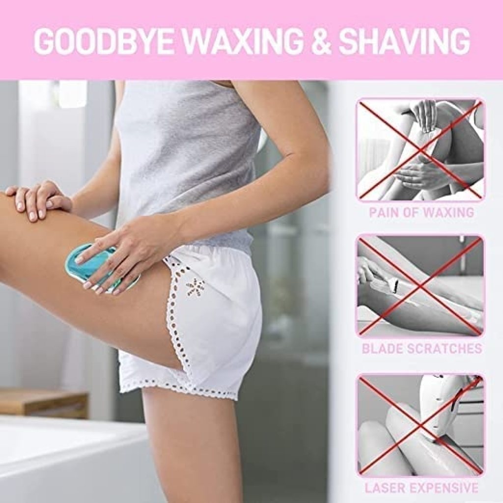 2 Crystal Hair Remover Painless Personal Care (Pack of 2)