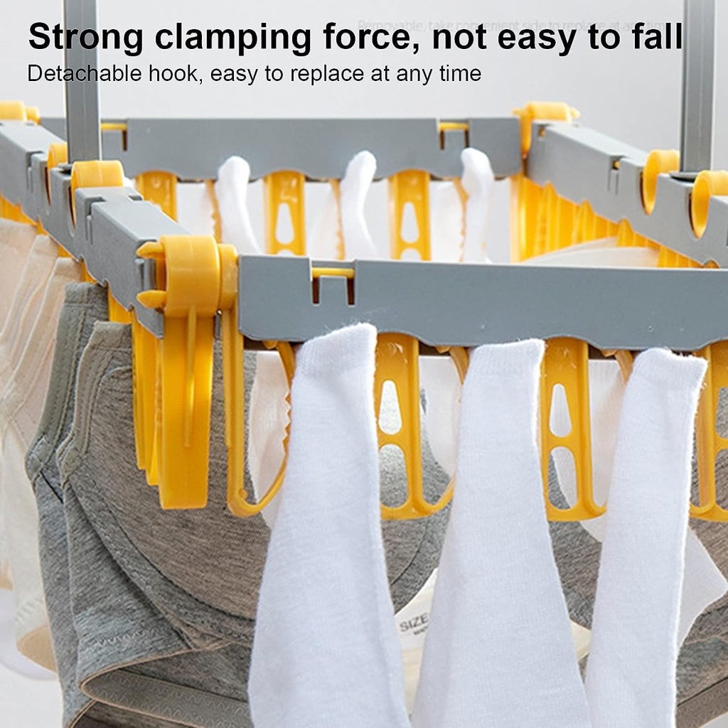 Foldable Cloth Dryer Hanger Home Improvemen