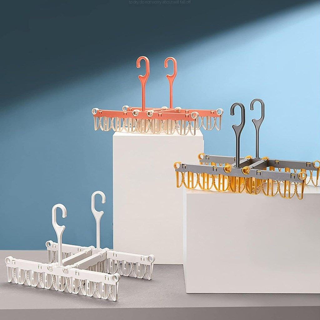 Foldable Cloth Dryer Hanger Home Improvemen