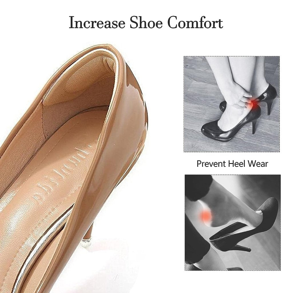 Heel Liner Grips Cushions Inserts for Loose Shoes Shoe Insoles 10 Pair Personal Care