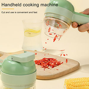 4 in 1 Handheld Electric Vegetable Cutter