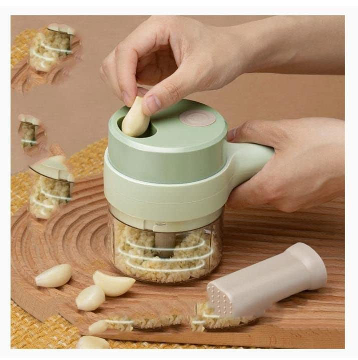 4 in 1 Handheld Electric Vegetable Cutter